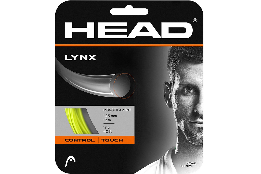 Теннисная струна Head Lynx 1,25 (12,2 м), жёлтый