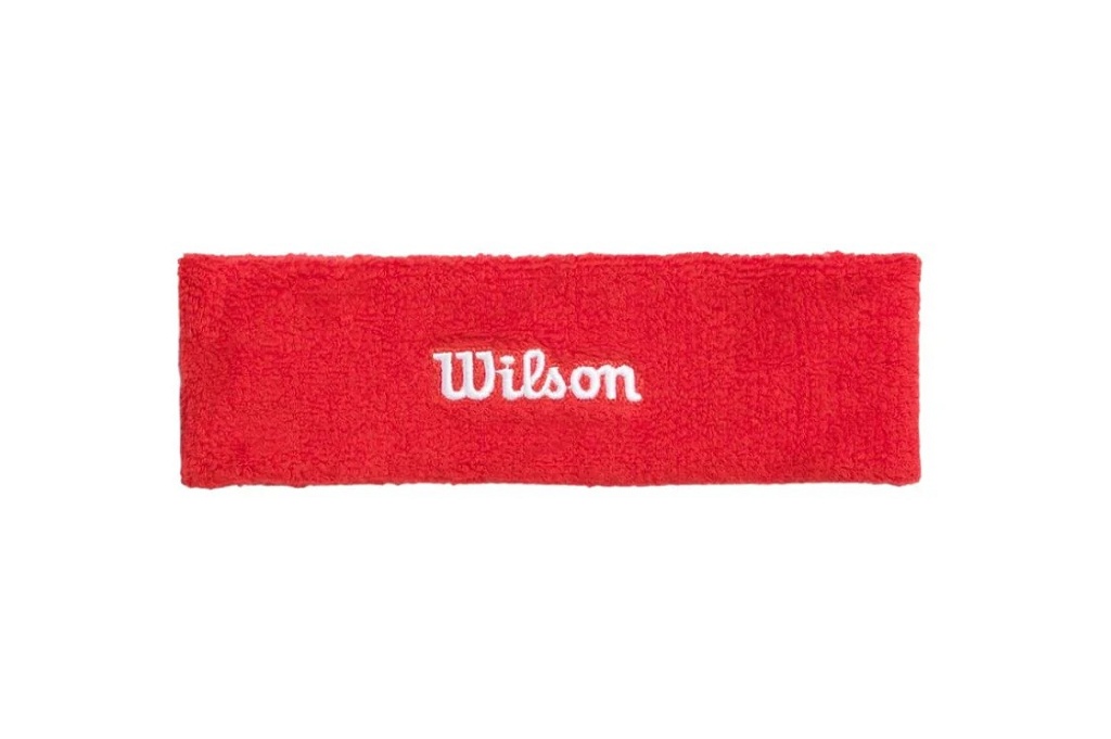 Повязка на голову Wilson Headband (красный)
