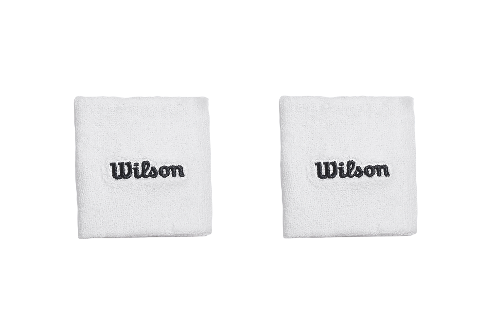 Напульсники Wilson U Wilson Wristbands (белый), 2 шт