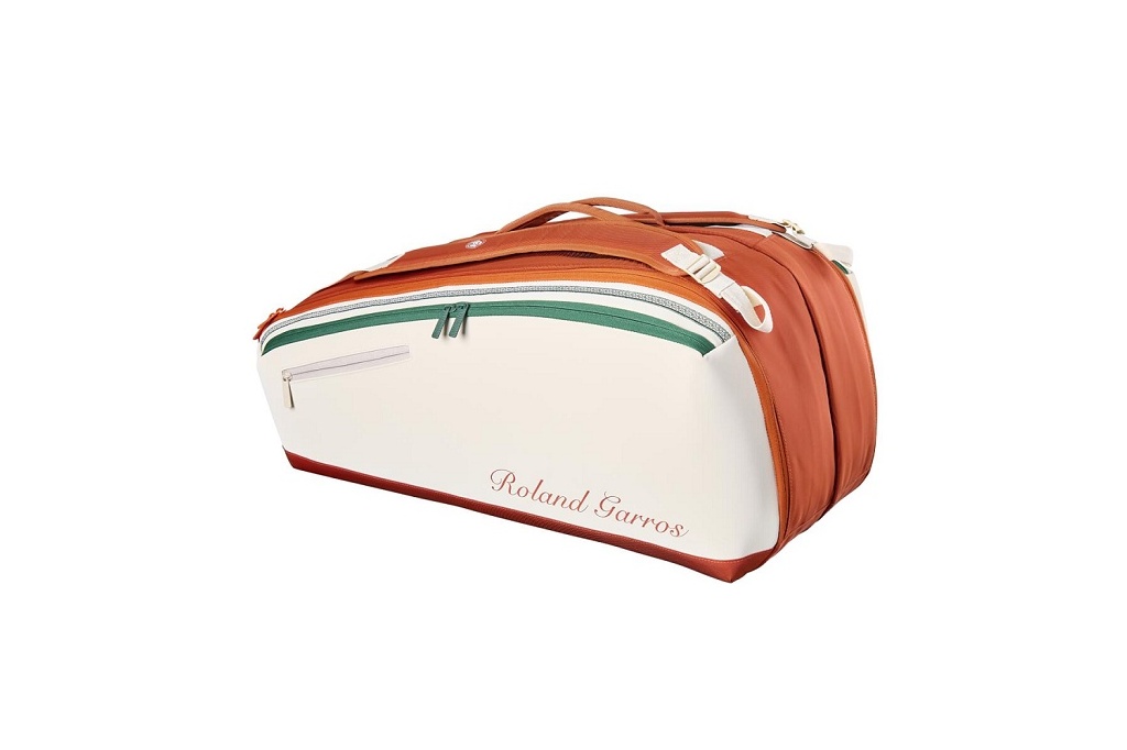 Сумка теннисная Wilson Super Tour Roland Garros 9 Pack 2026 (бежевый)