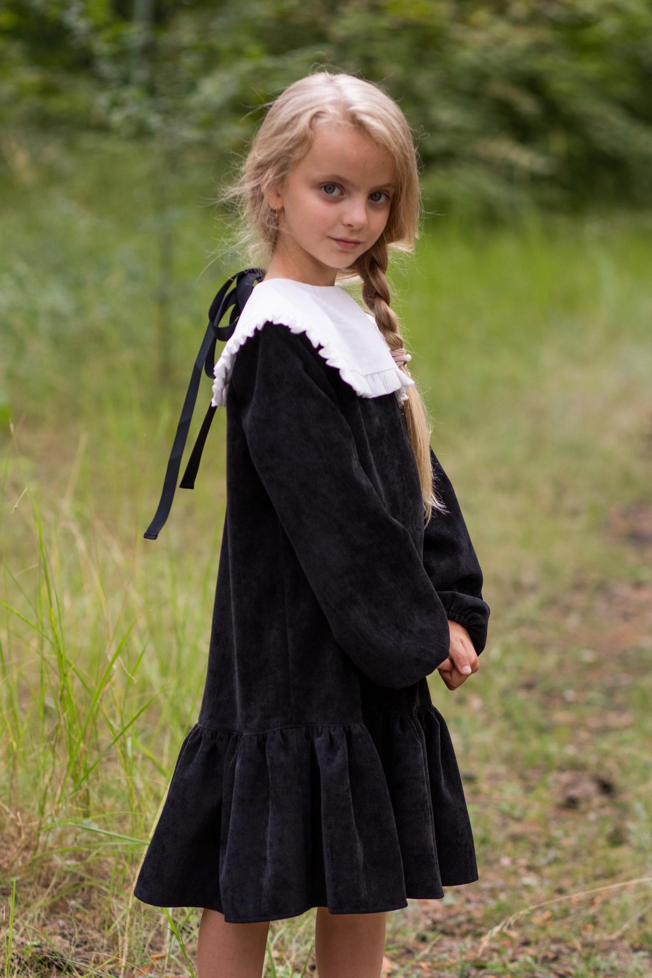 Платье с репсовым бантом