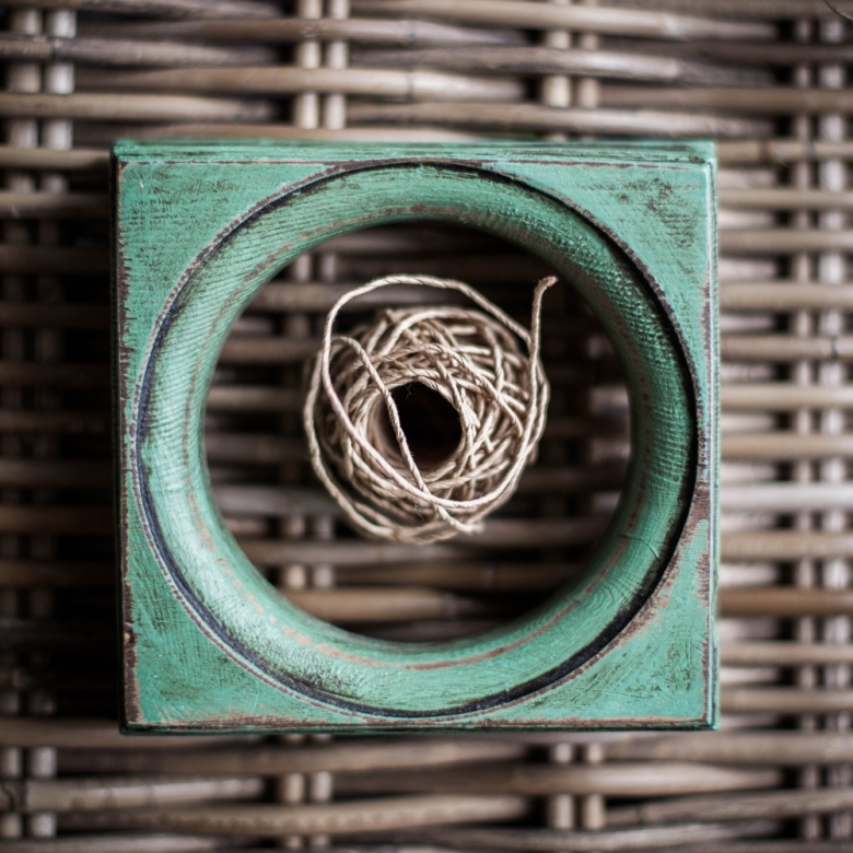 Квадратно-круглая мятная