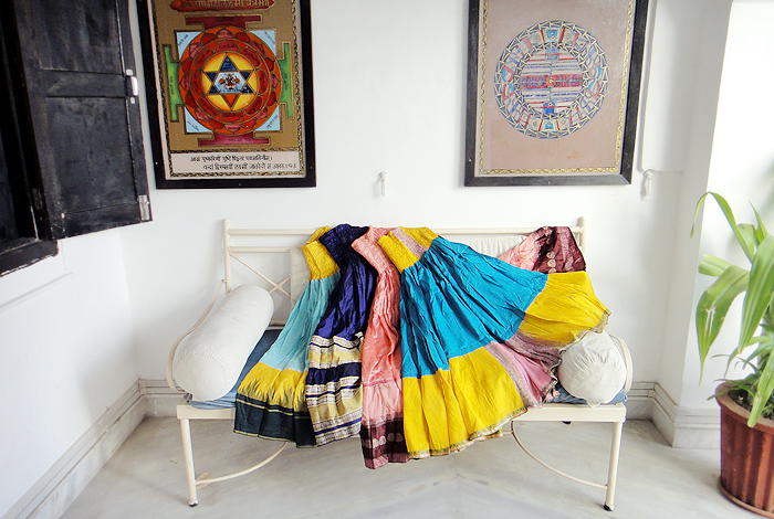 Раджастанские шёлковые юбки