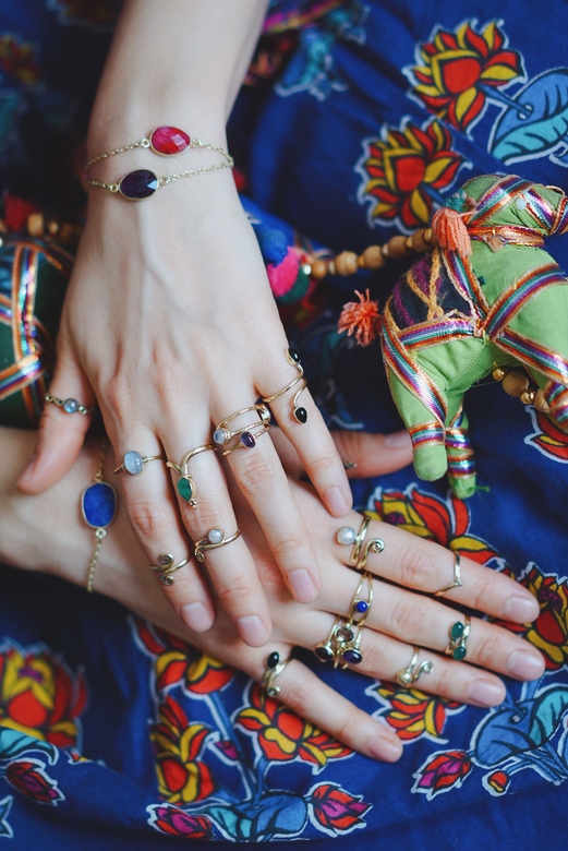 Кольца из латуни разной формы