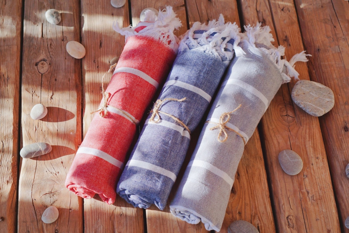 Пештемали в крупную полоску