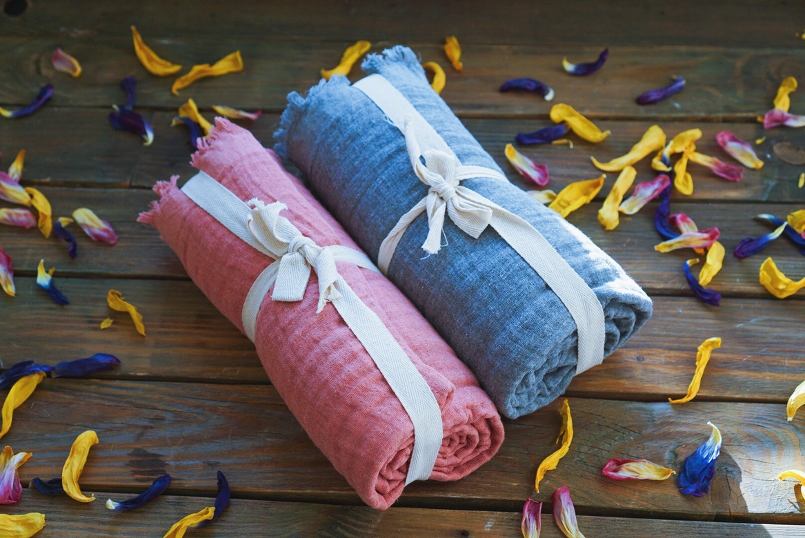 Мягкий муслиновый плед