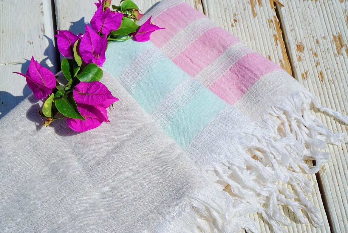 Тонкие пештемали из хлопка и льна