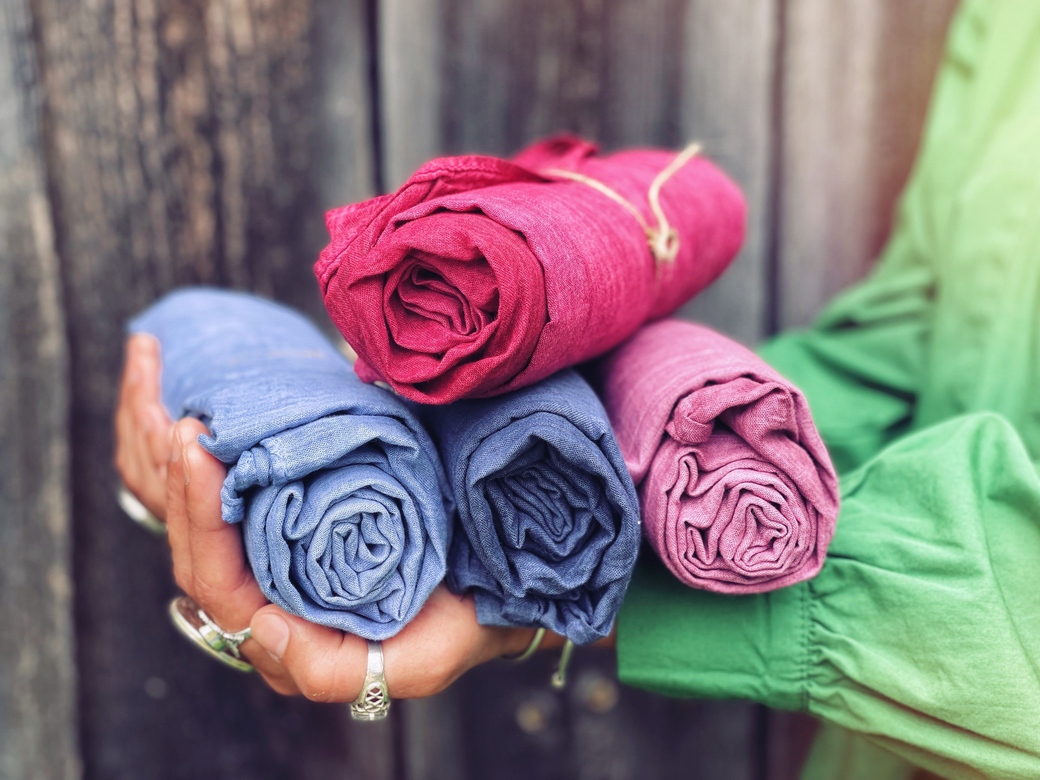 Хлопковые палантины