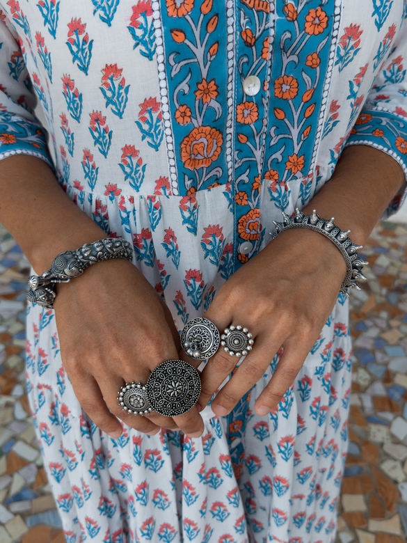 Крупные раджастанские браслеты