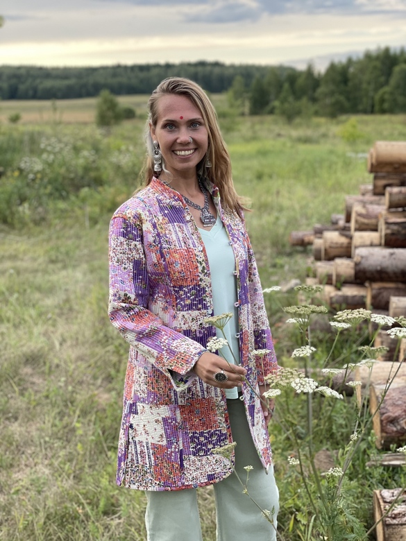 Удлинённый двусторонний жакет, S, M-L