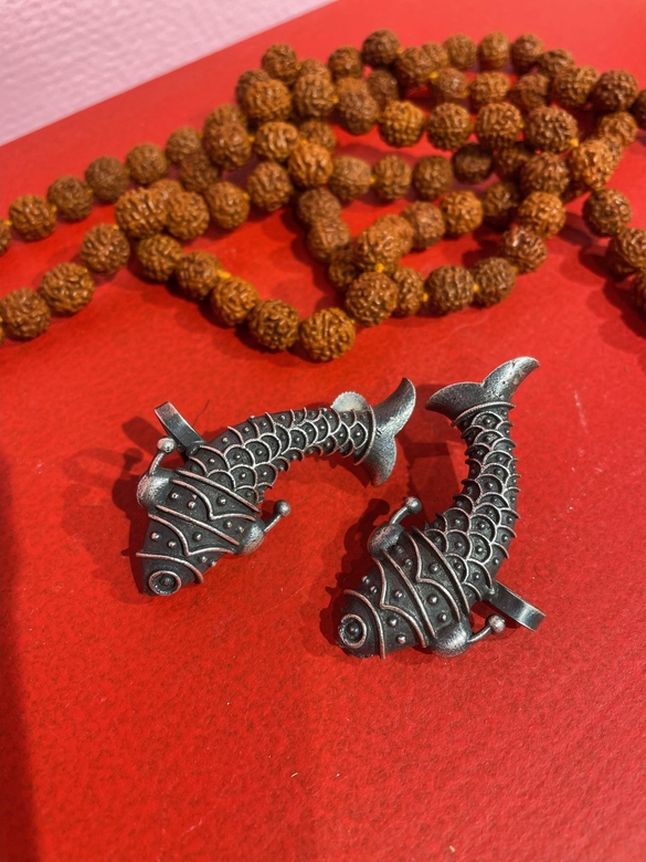 Серьги-кафы Рыбки