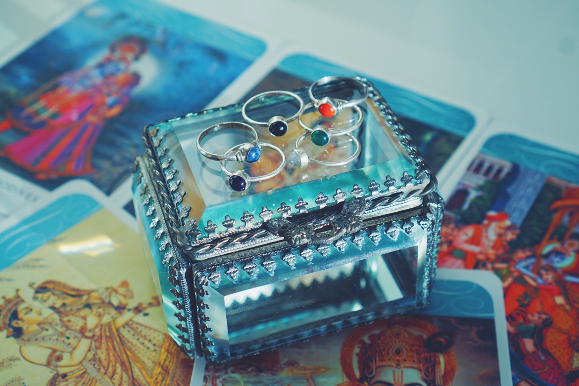 Тонкие серебряные кольца