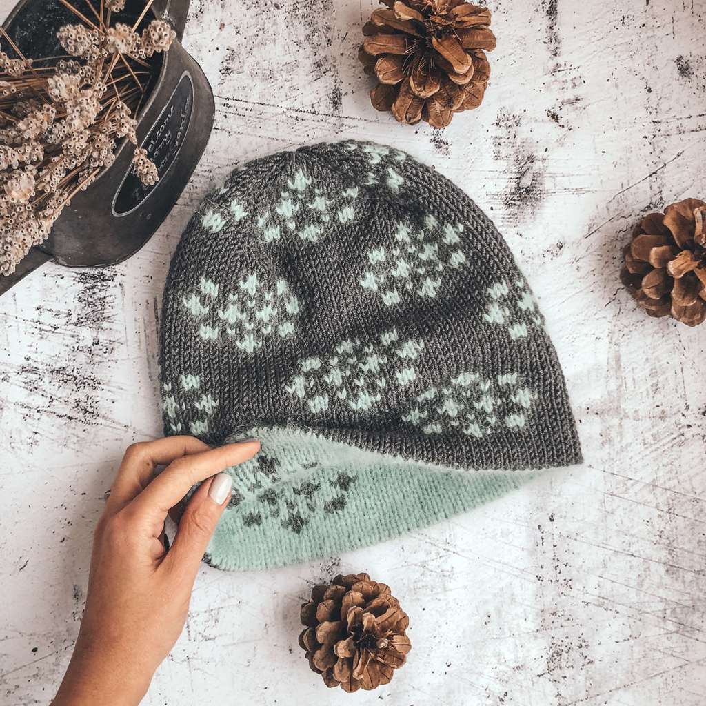 Комплект (шапка + снуд) Метелица