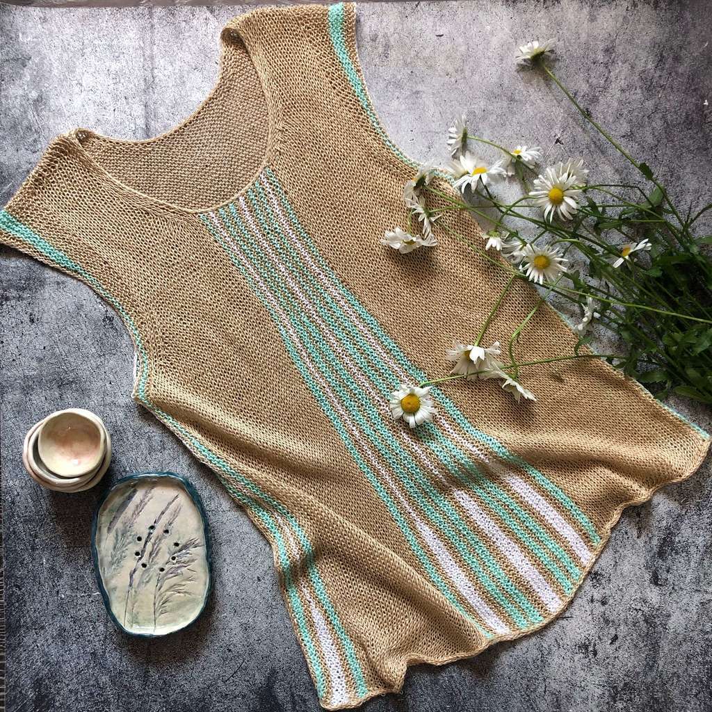 Коллекция льняных маек