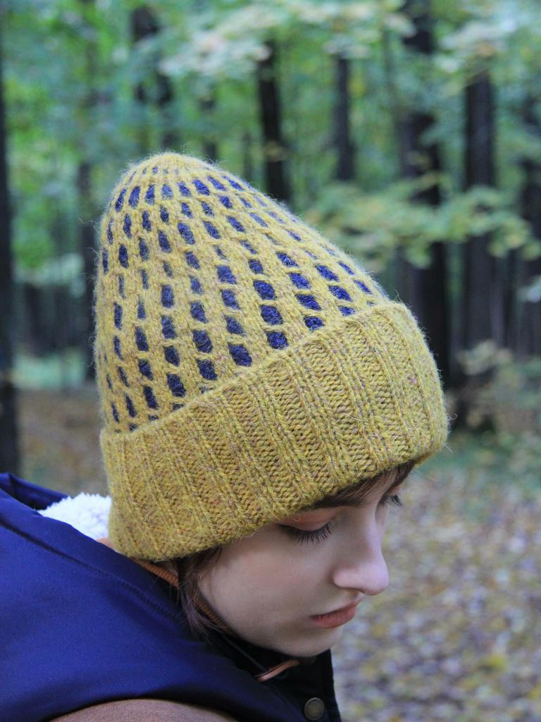 Шапка Плетенка