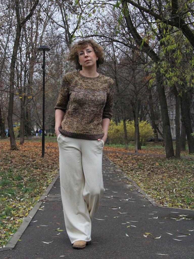 Свитер Зигзагообразный