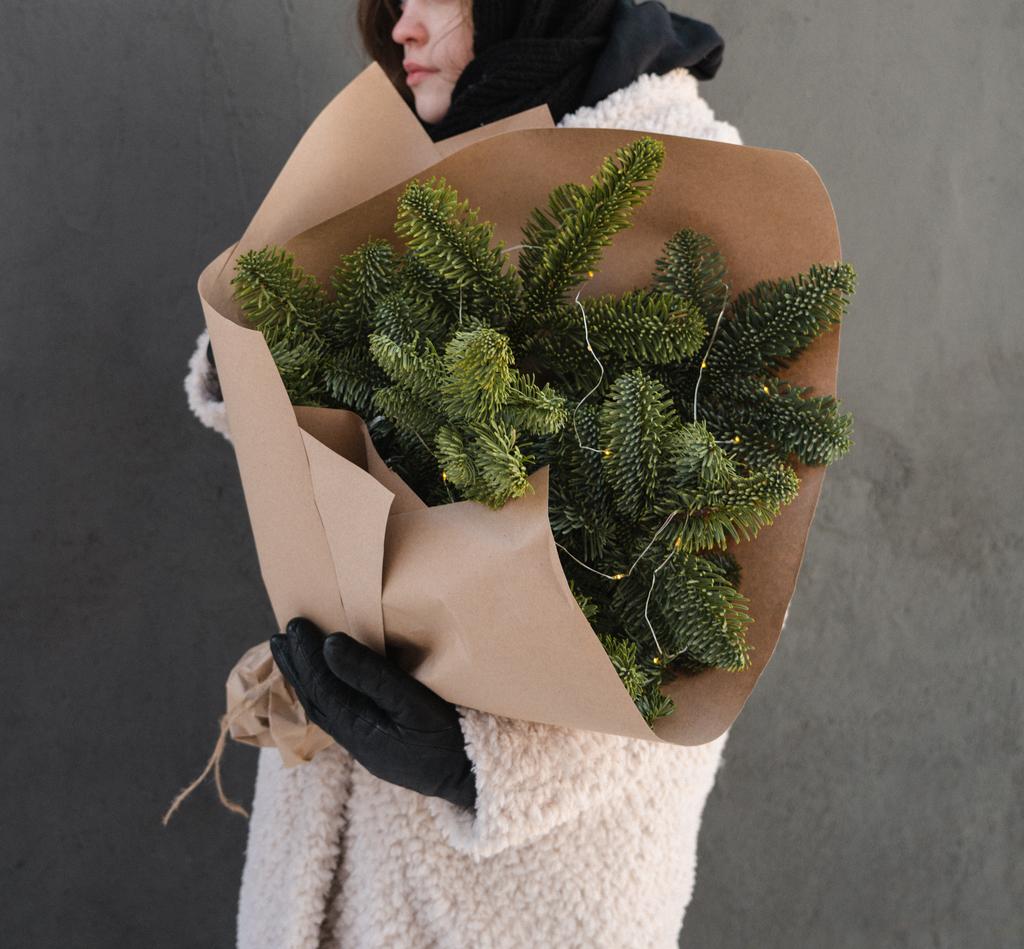 Банч с гирляндой