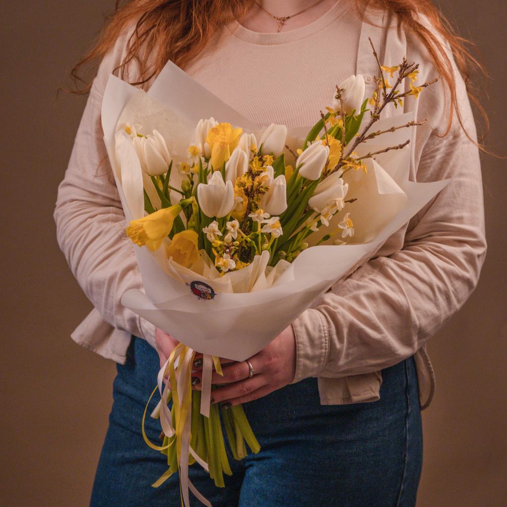 Букет "Солнечный март"