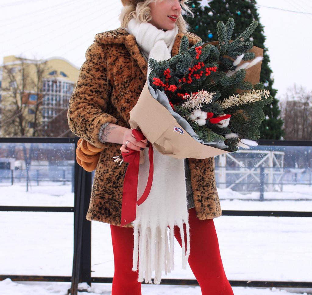 Банч «Снегири на рябине»