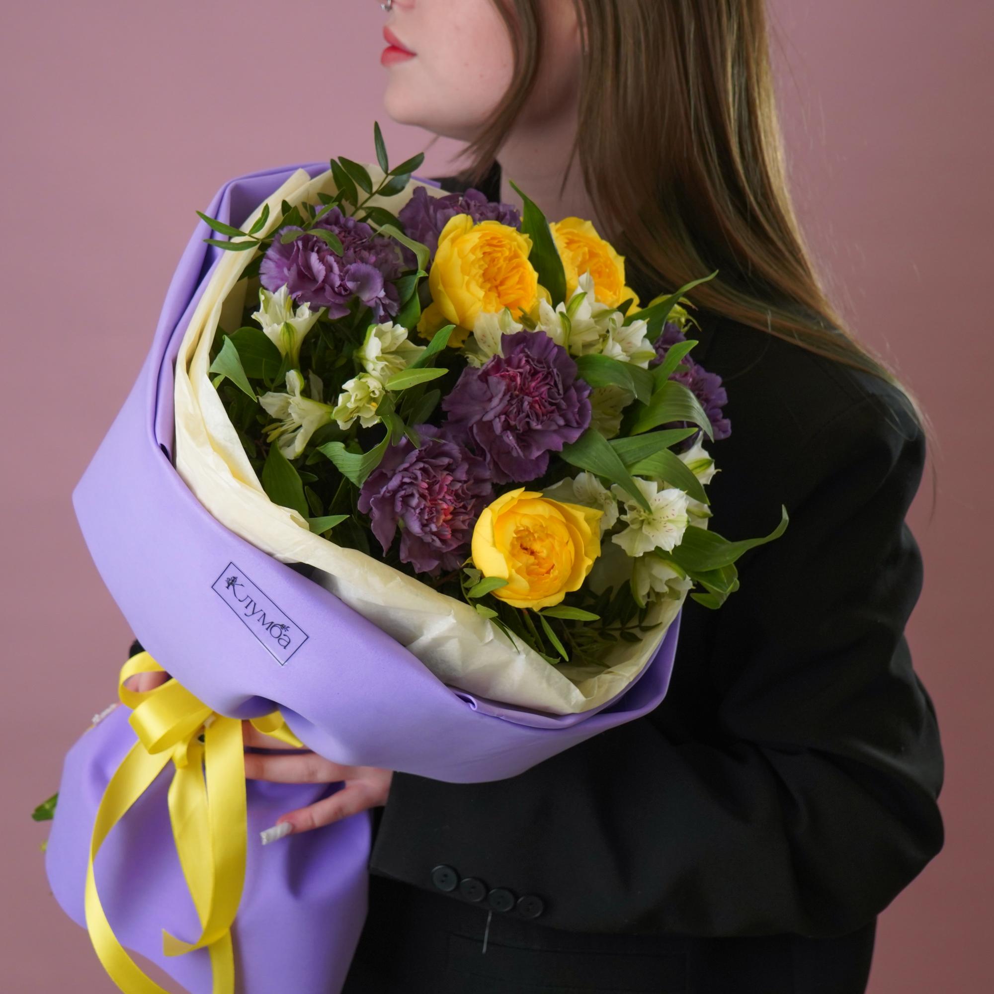 Букет «Цветочная радуга»