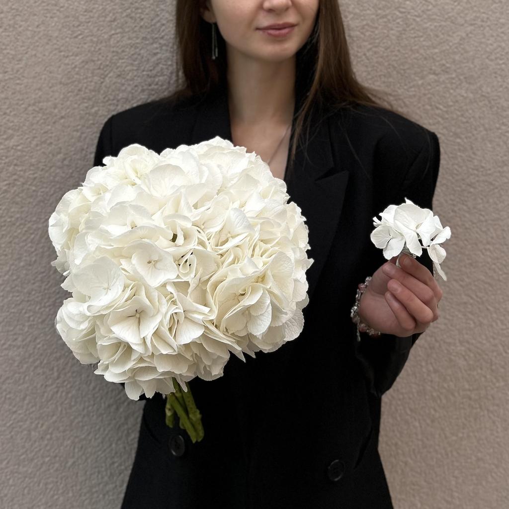 Букет невесты «Нежные гортензии»