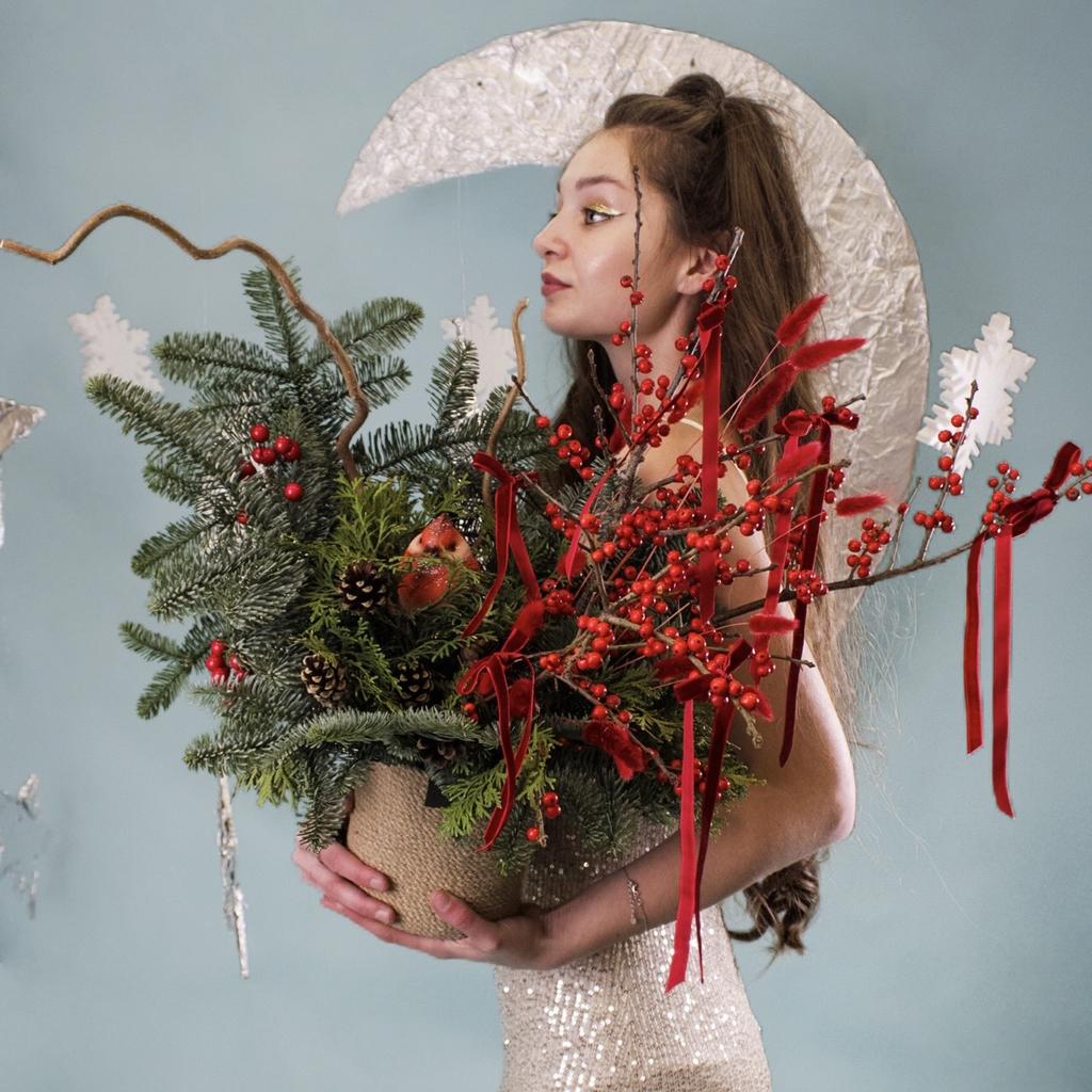 Композиция «Снегирь»