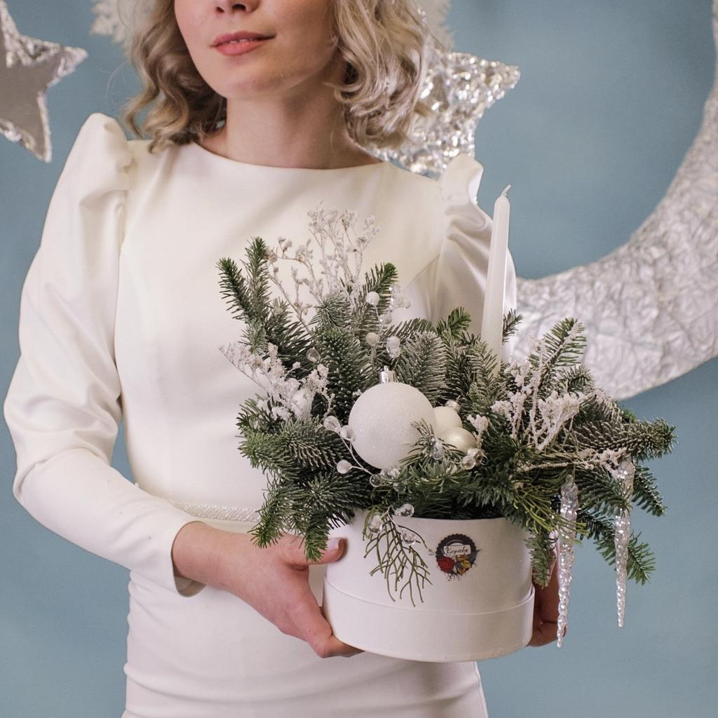 Композиция «Хрустальный иней»