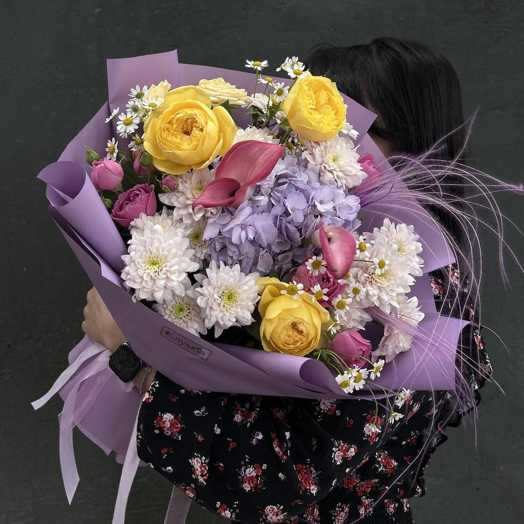 Букет «Черничный тарт»