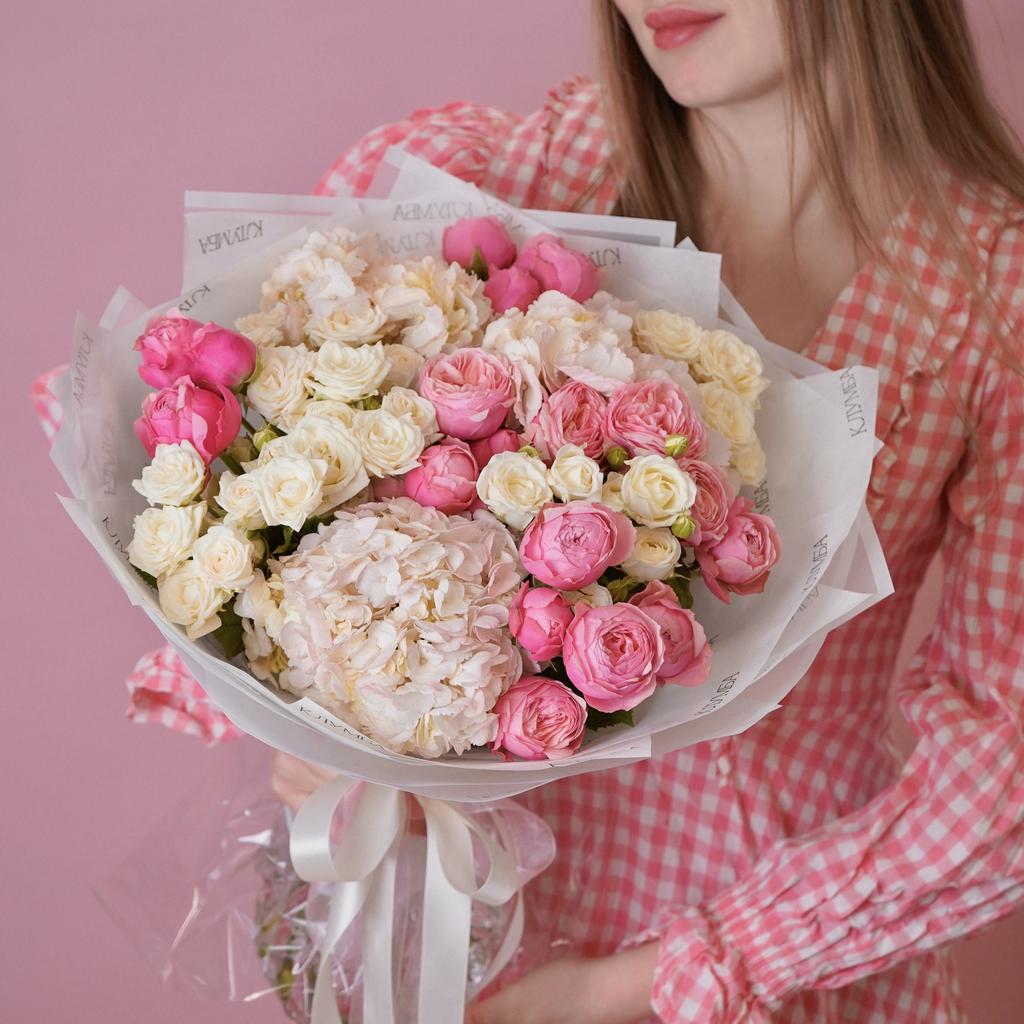 Букет «Сливочный поцелуй»