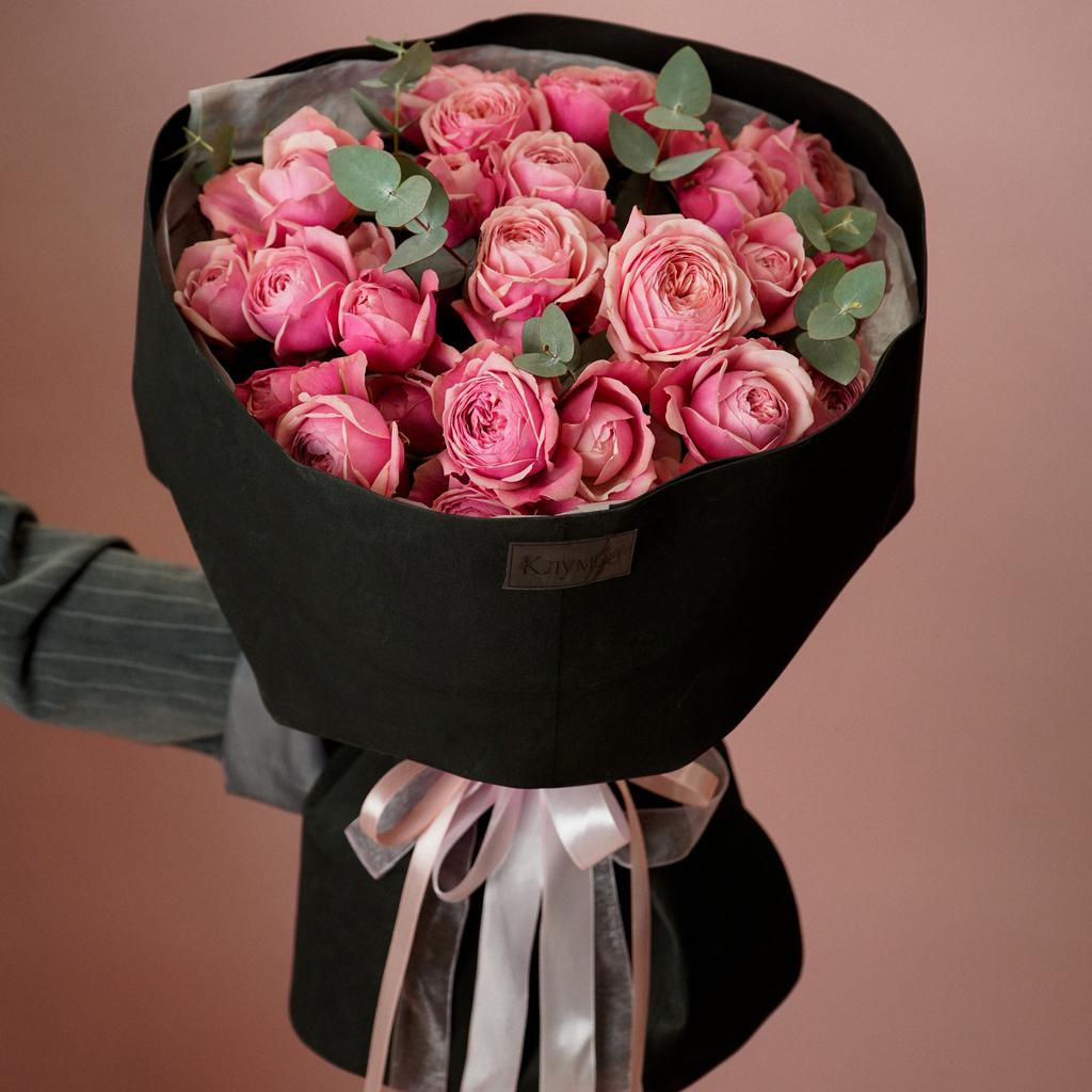 Букет «Сильвия в черном»