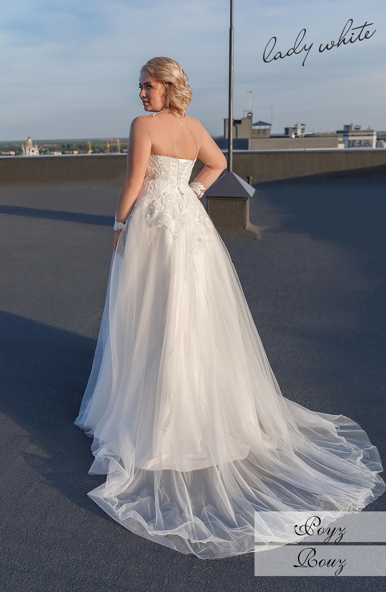 Свадебное платье Роуз (size plus)