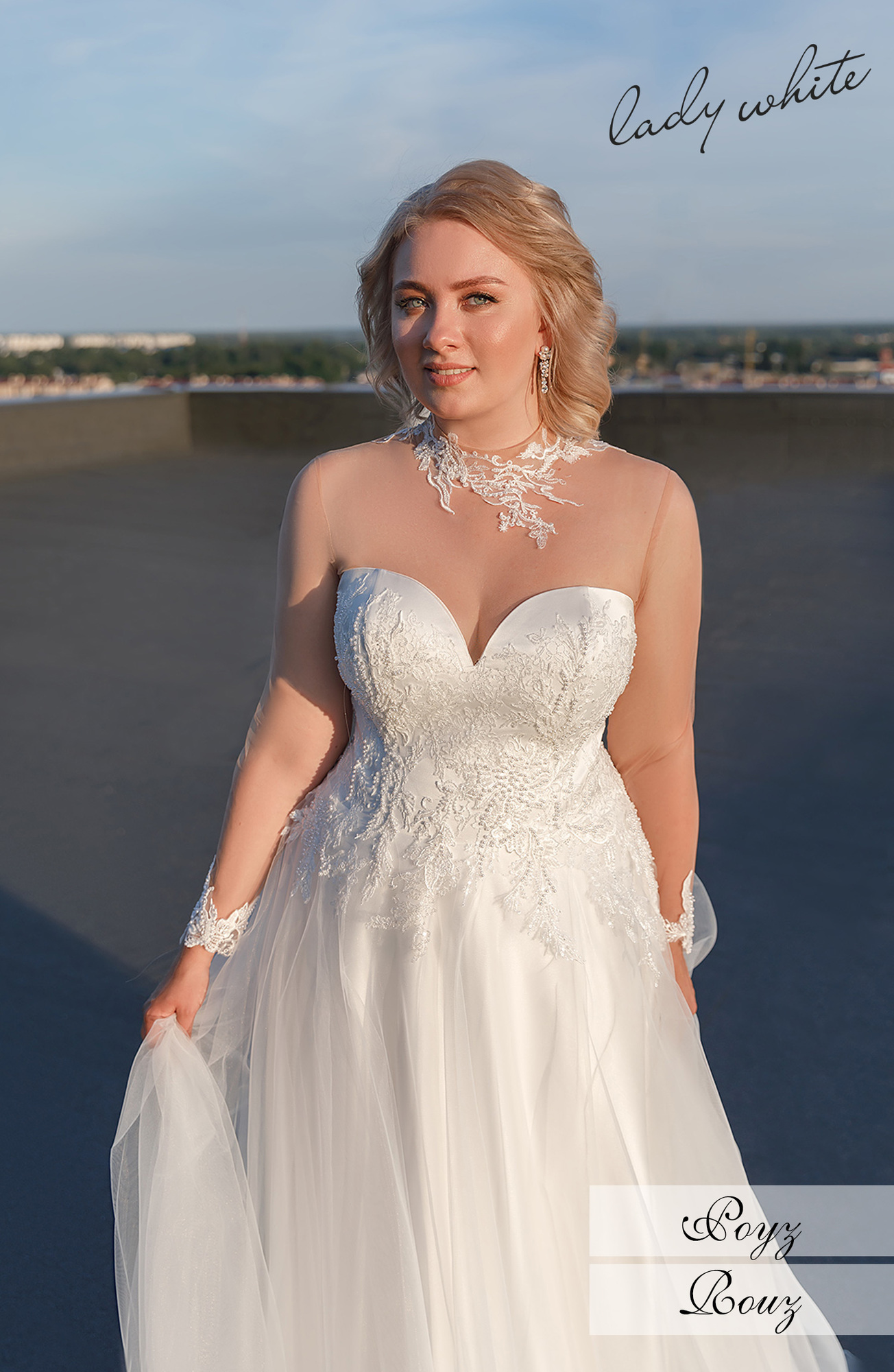 Свадебное платье Роуз (size plus)