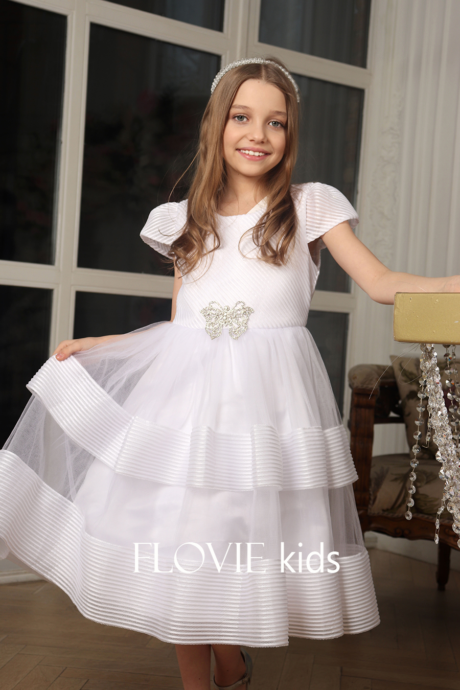 Детское нарядное платье  JUSMIN