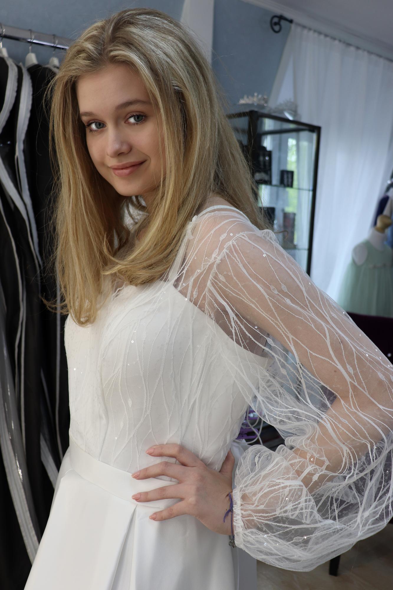 Свадебное платье PELAGEYA (size plus)