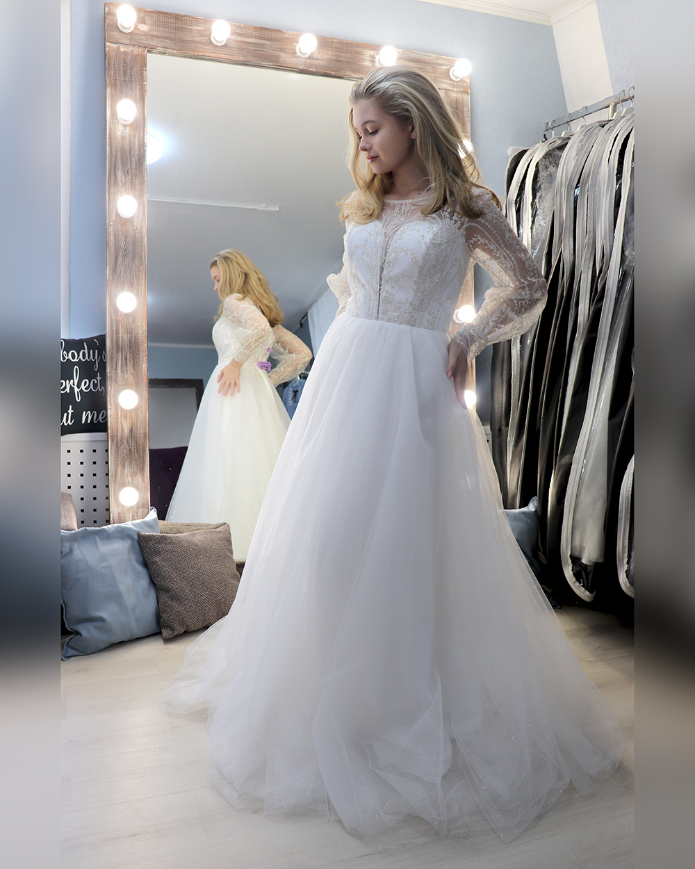 Свадебное платье KRISTEL (size plus)