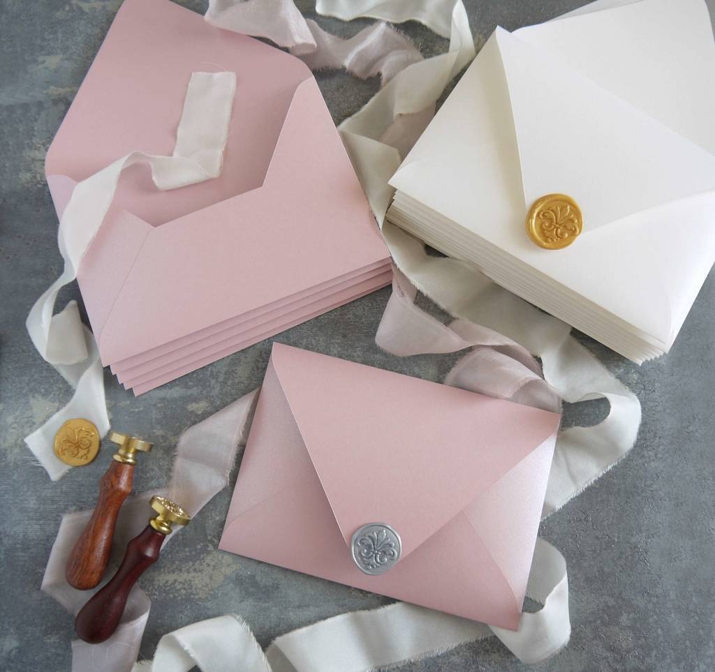 Конверт для свадебных приглашений