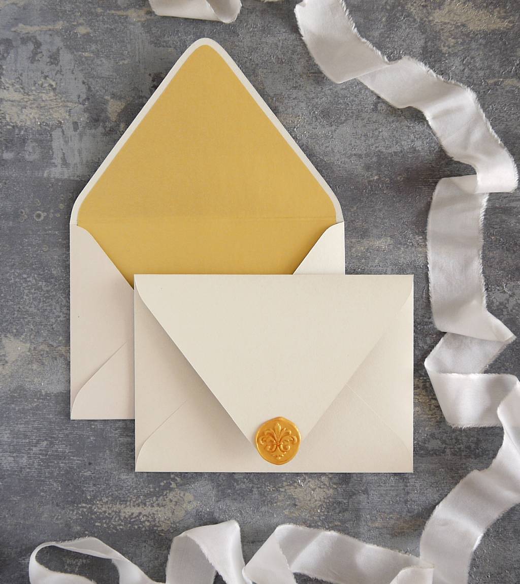 Конверт для свадебных приглашений