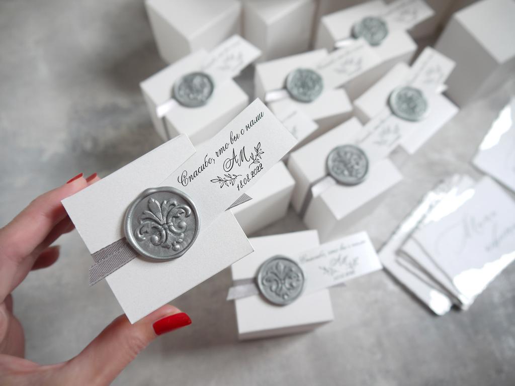 Коробочки свадебные