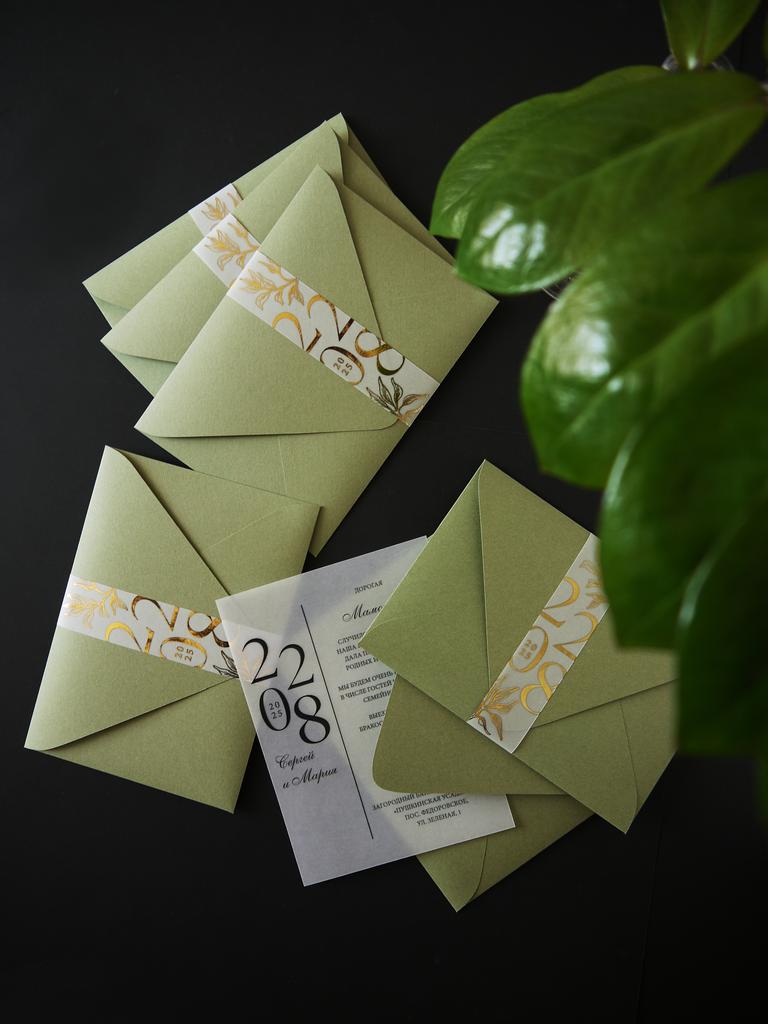 Свадебное приглашение в Петербурге