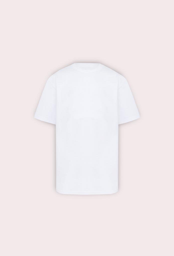 базовая футболка цвета первого снега