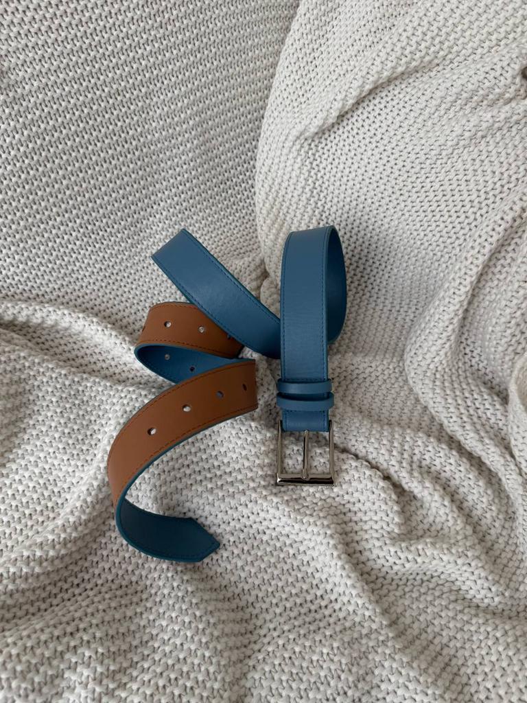 ремень колорблок, anar and cocnut