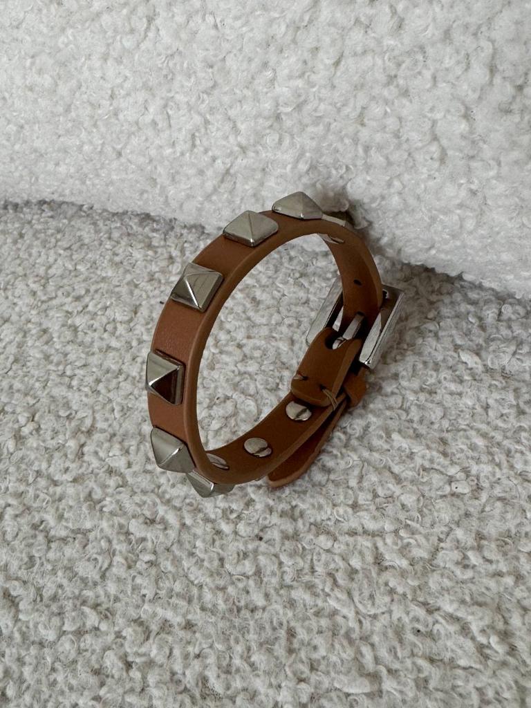 браслет с пирамидками, coconut