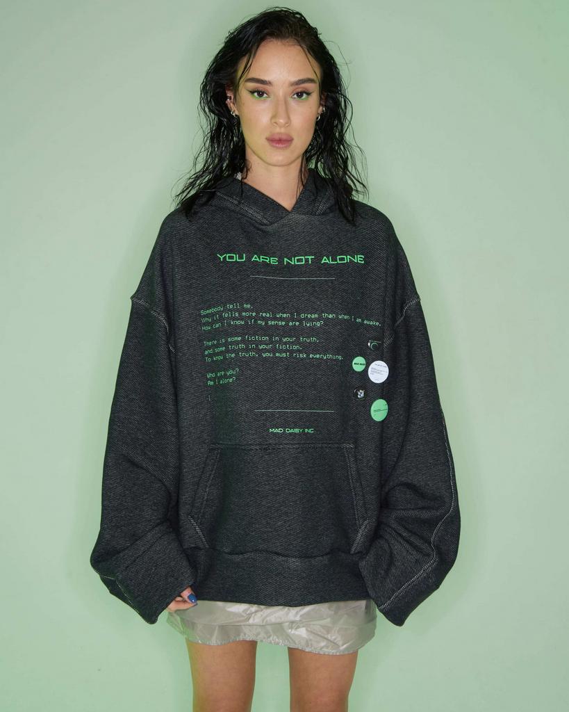 Худи из денима