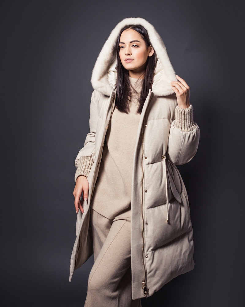 Пуховик модели "Парка"
