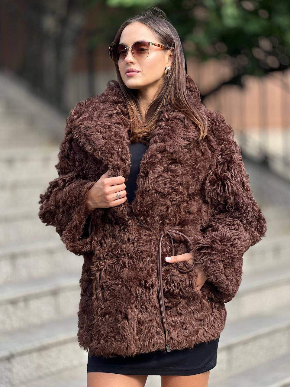 Дубленка из овчины Тиграда