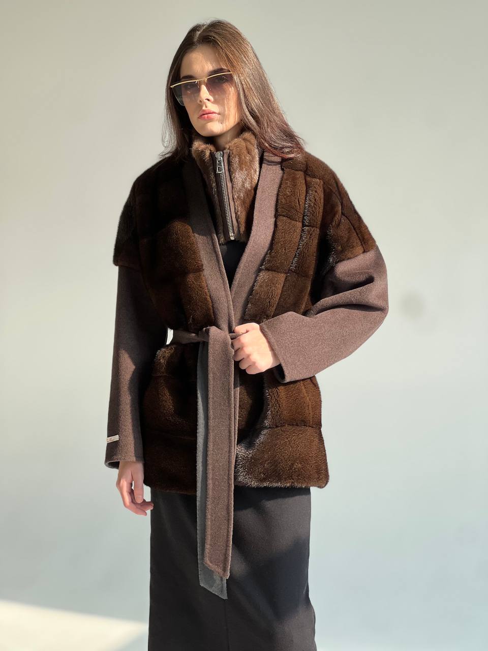 Изящная куртка из мягкой шерсти кашемира