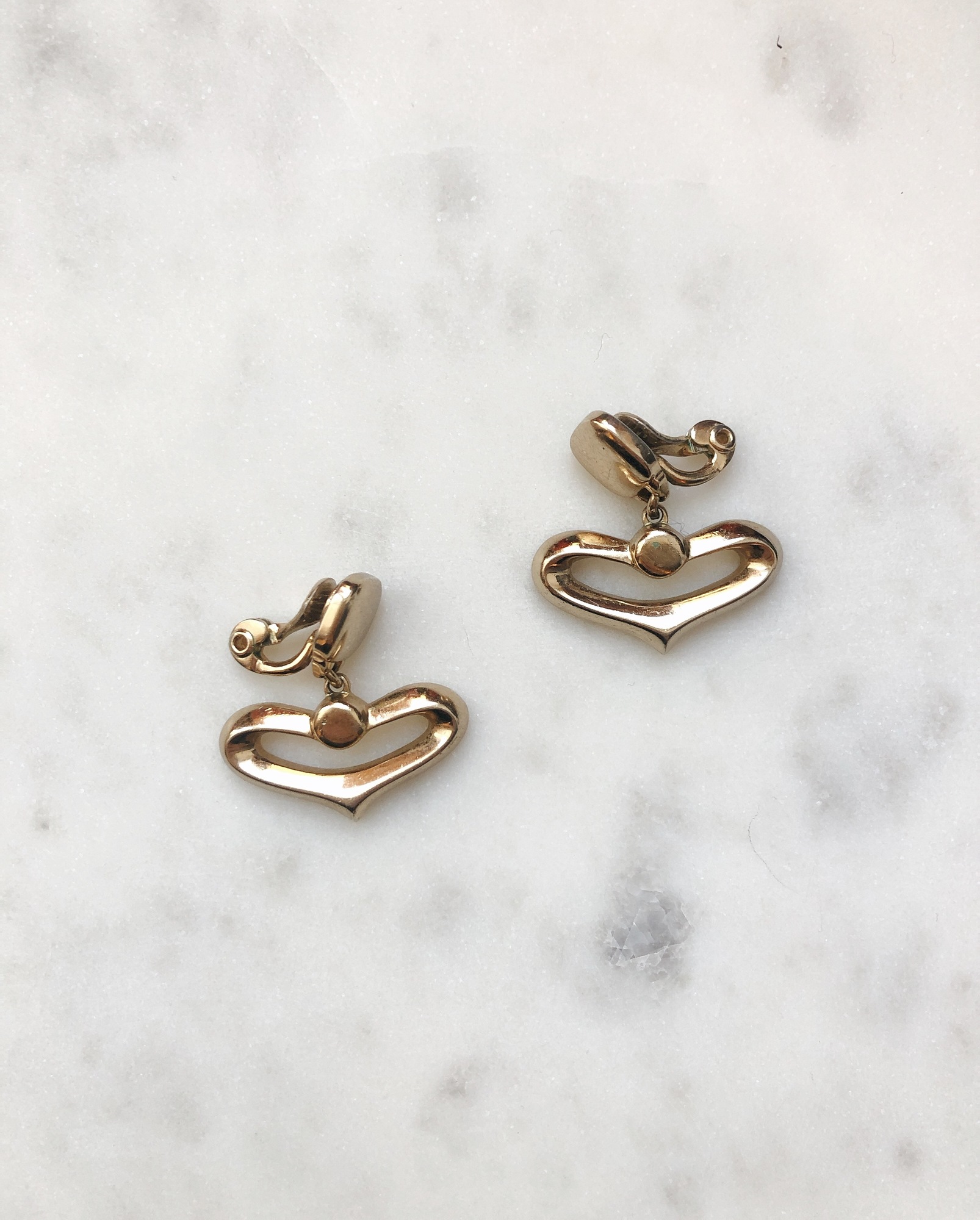 Клипсы-сердца Monet