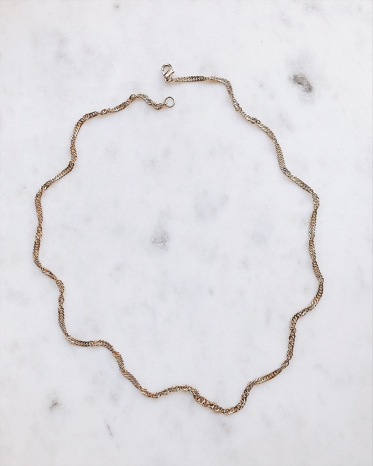 Цепь витого плетения