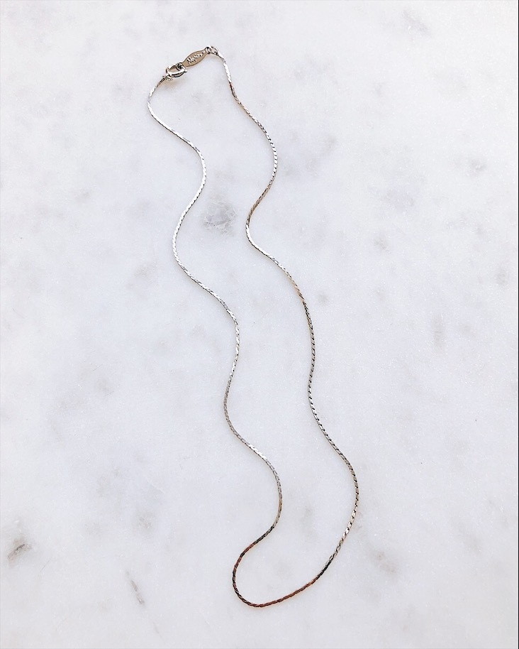 Серебристая цепь Napier