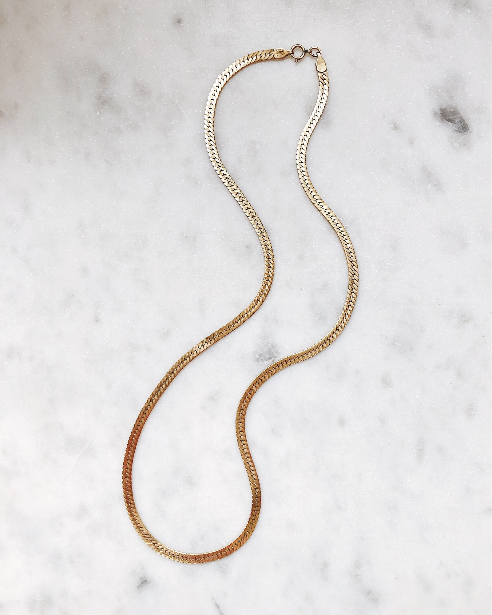 Позолоченная цепь